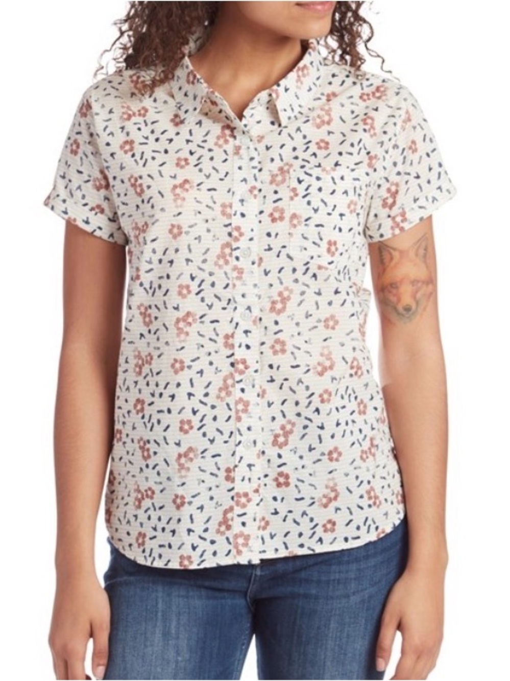 Bridge and Burn Relaxed Short Sleeve Shirt